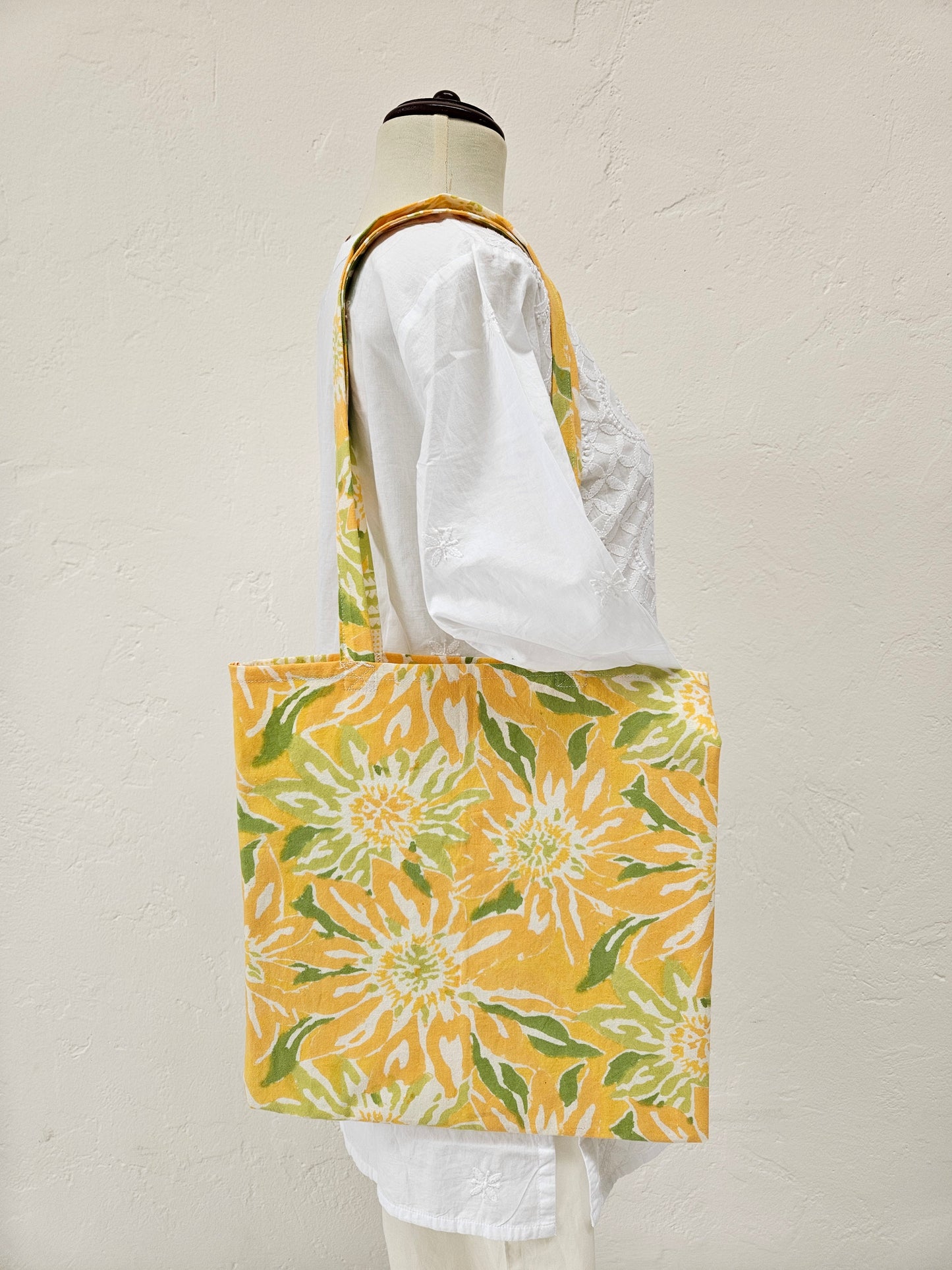 Bolsa Tote. Morral. Girasoles