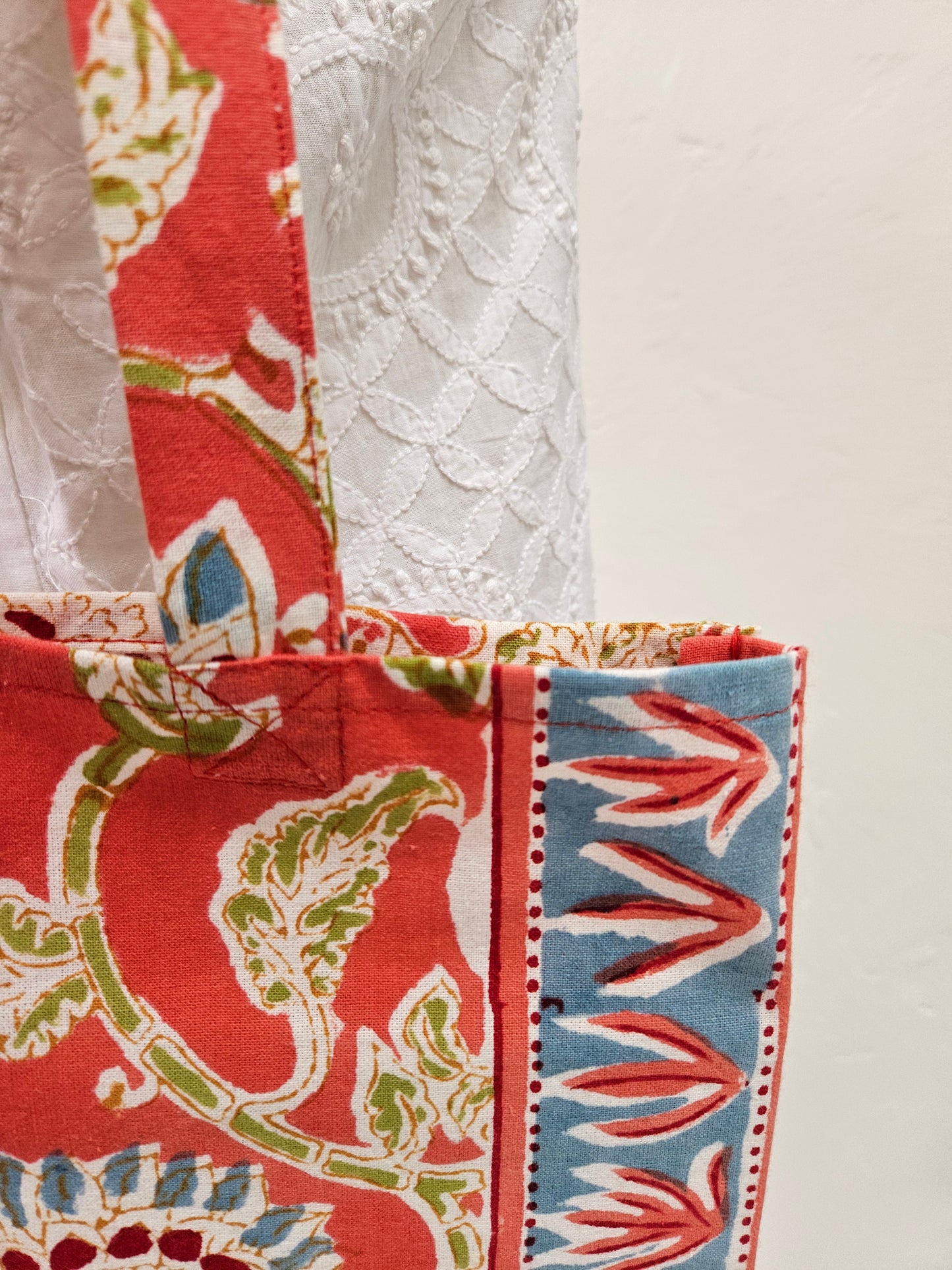 Bolsa Tote. Morral. Jenny Jaal (coral)