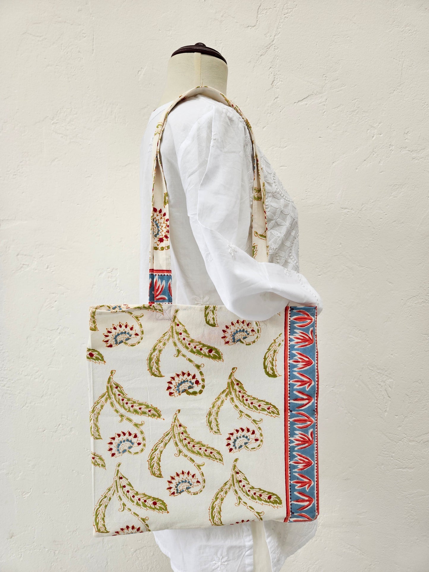 Bolsa Tote. Morral. Jenny Jaal (blanca)