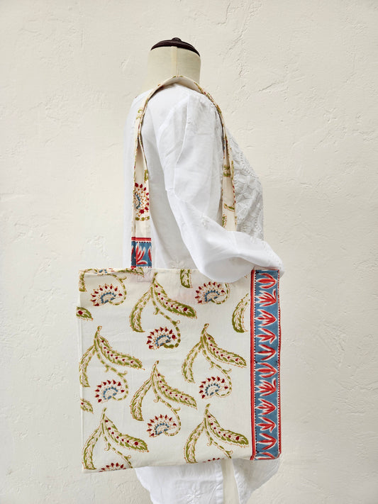 Bolsa Tote. Morral. Jenny Jaal (blanca)