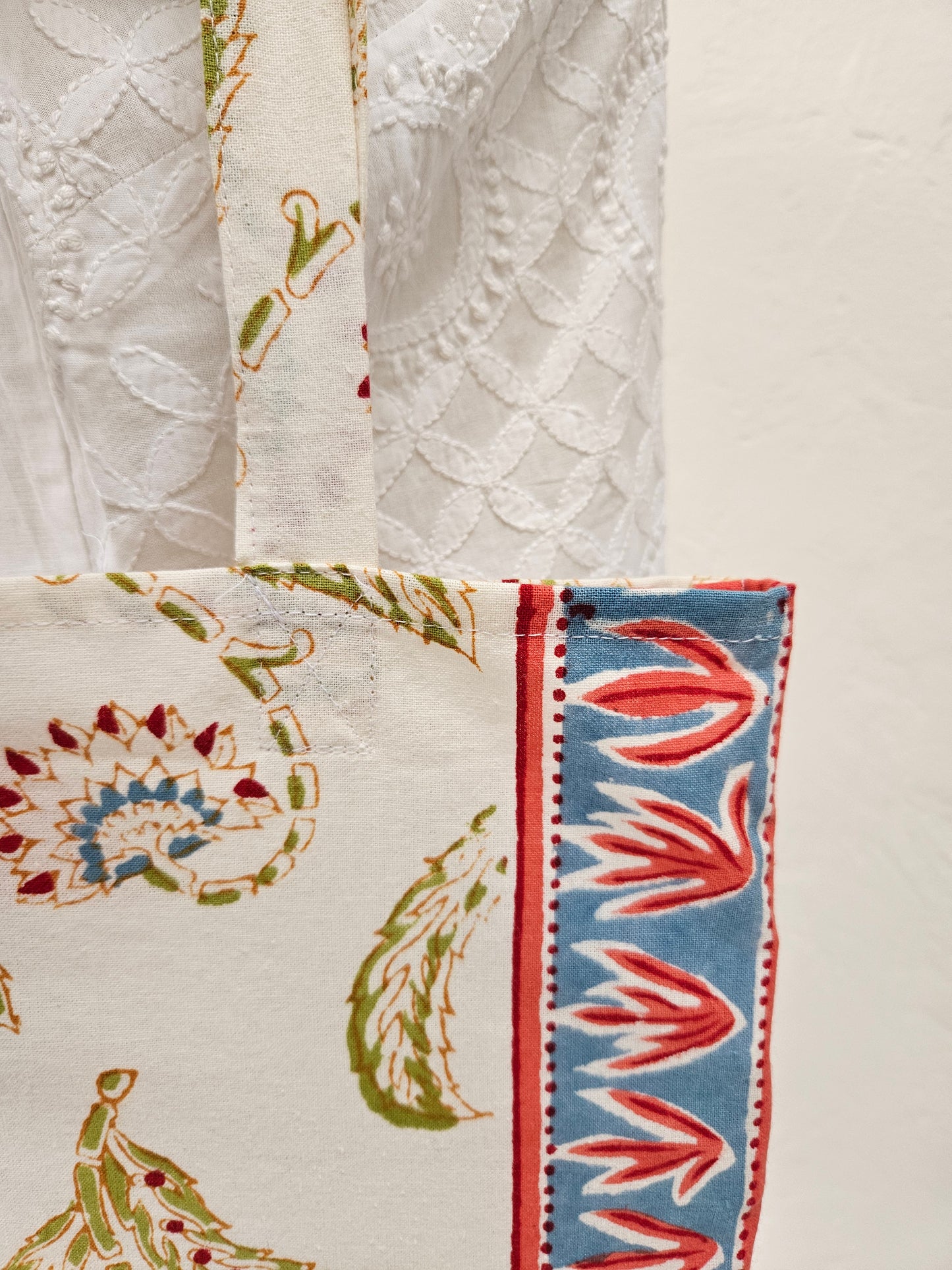 Bolsa Tote. Morral. Jenny Jaal (blanca)