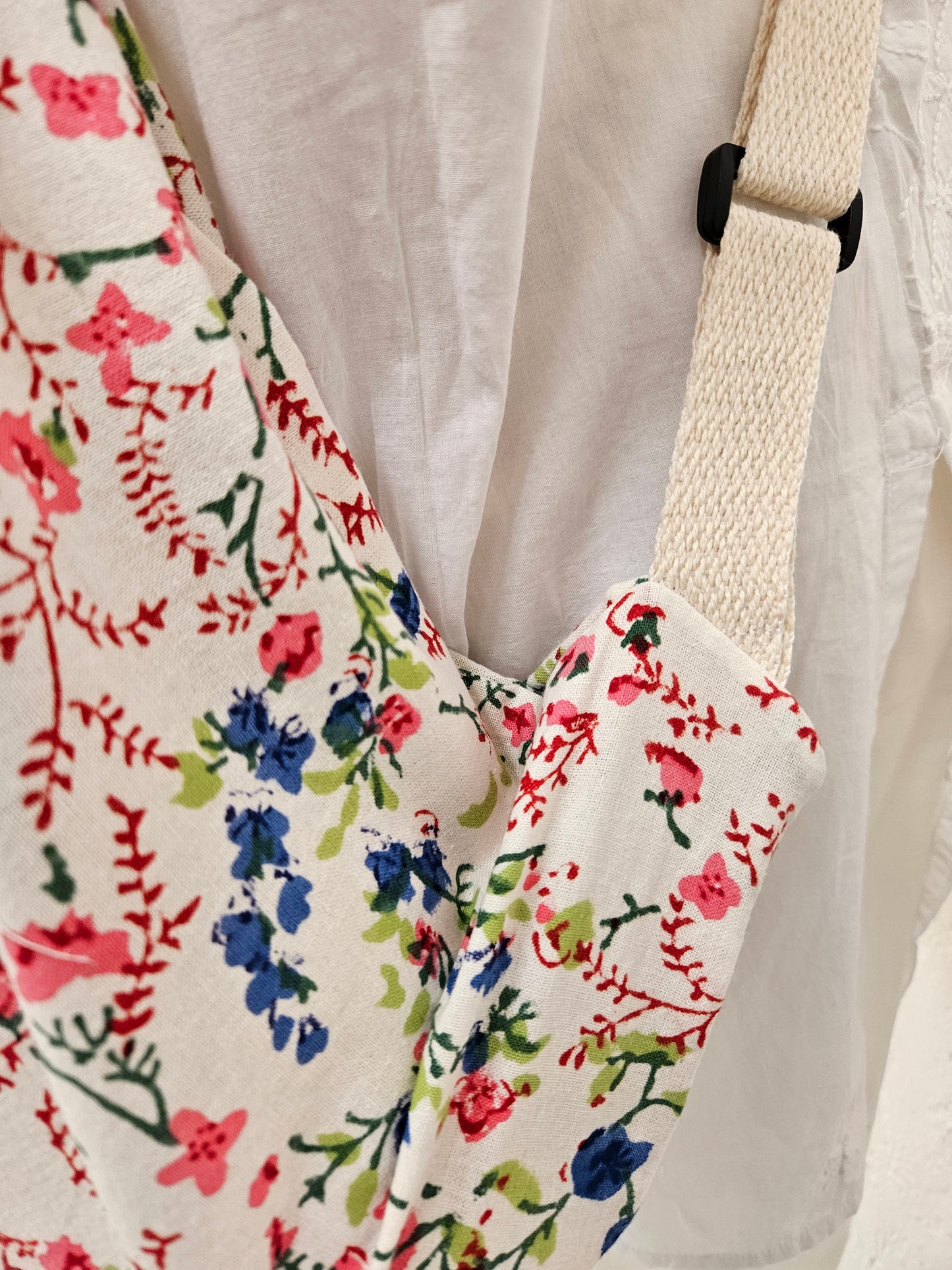 Funda para tapete de yoga. Estampado a mano Bikaner Flower