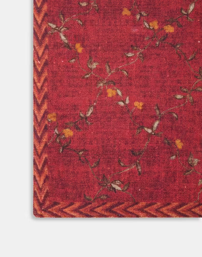 Mantel individual estampado a mano. Tarush RD