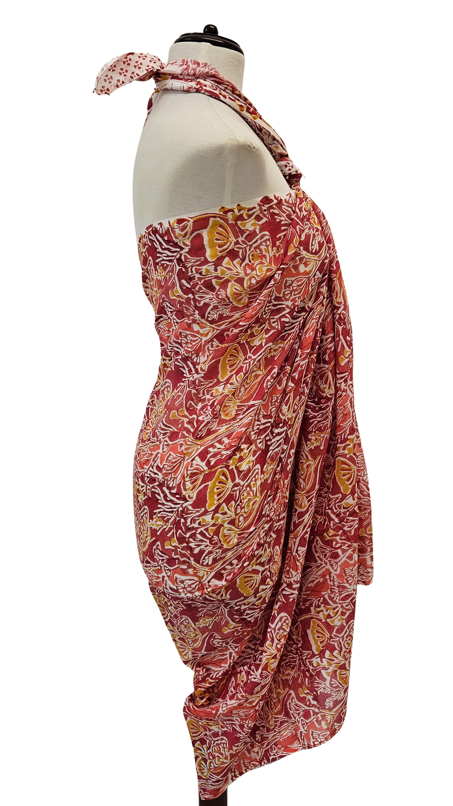 Pareo estampado a mano. 2815 A