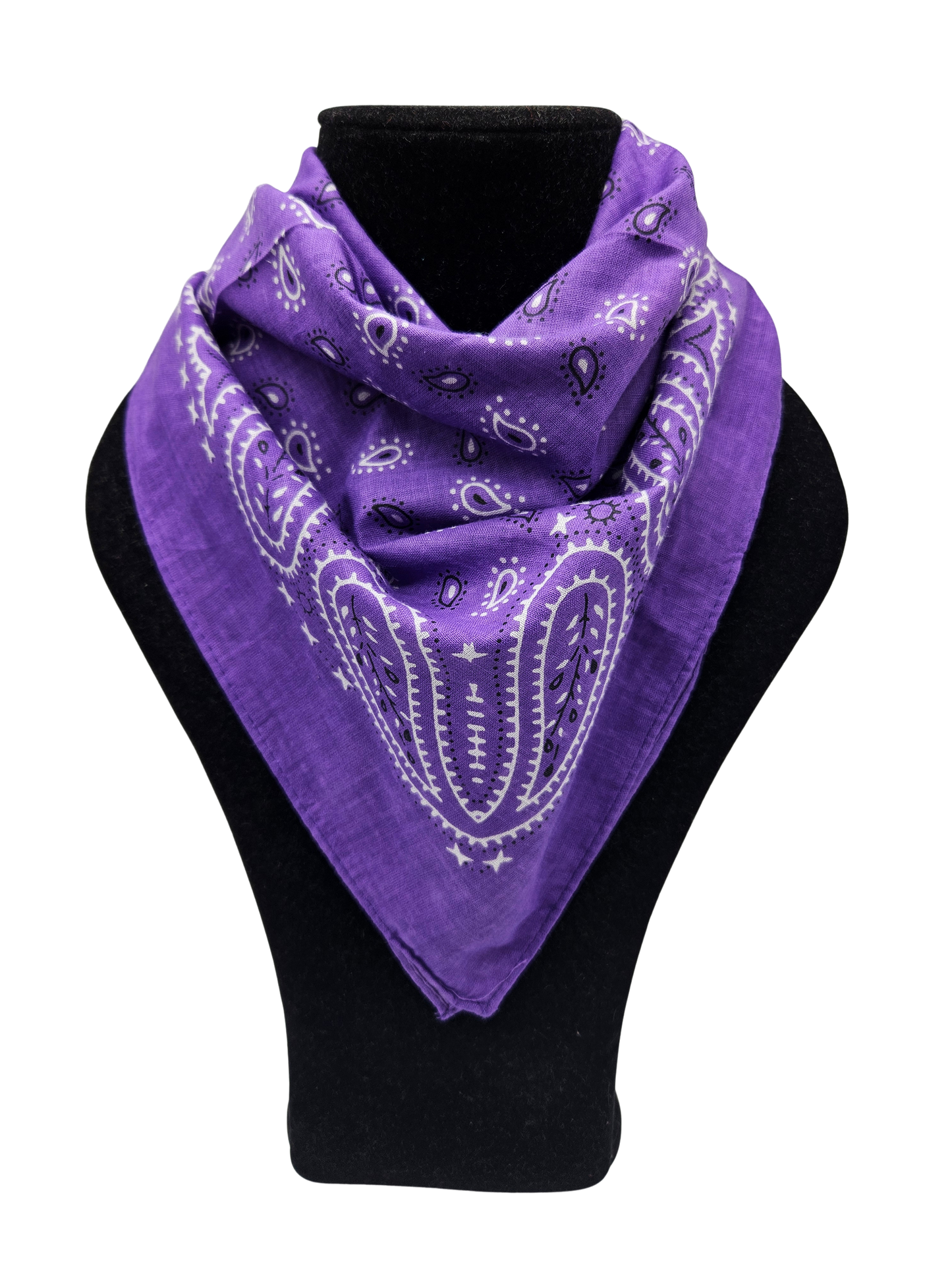 Paliacate de algodón 100%. Morado