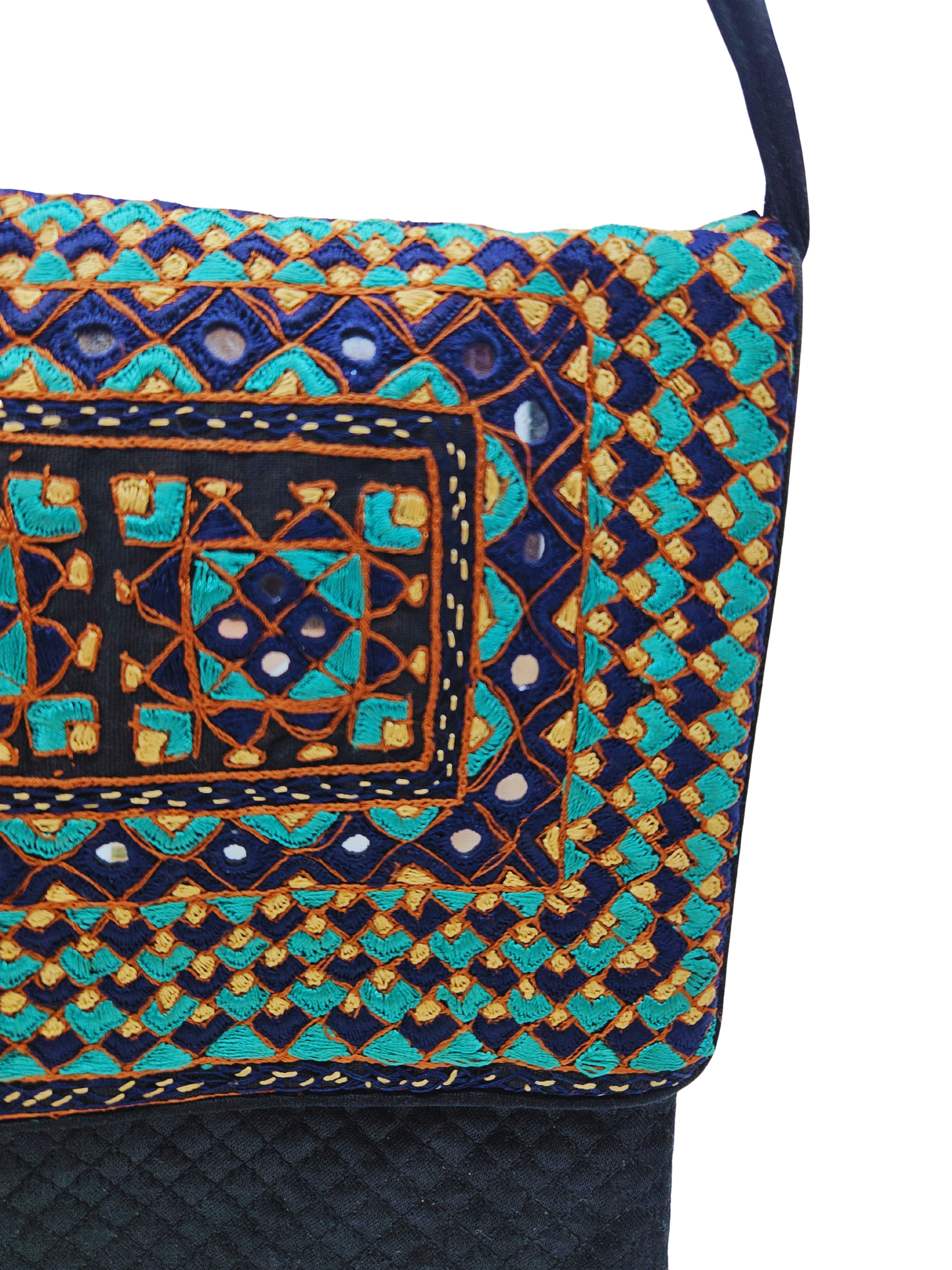 Bolso grande bordado Neran Chokar Kutch 5