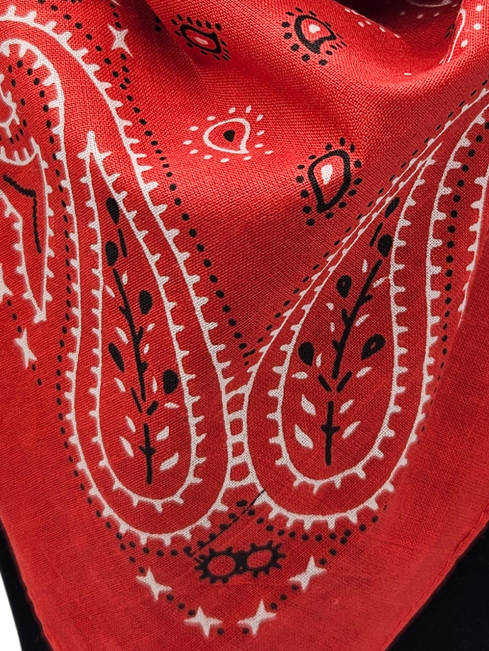 Paliacate de algodón 100%. Rojo