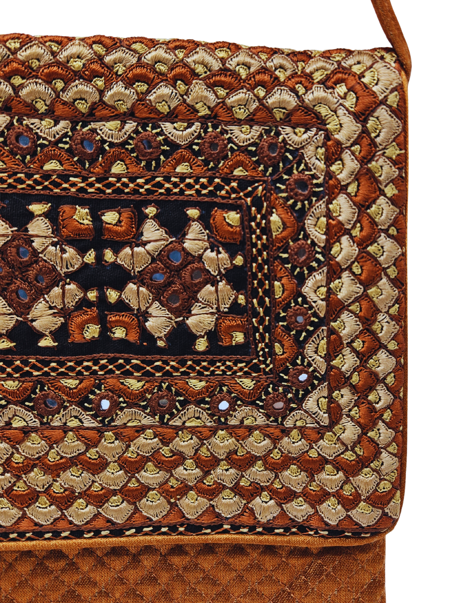 Bolso grande bordado Neran Chokar Kutch 8