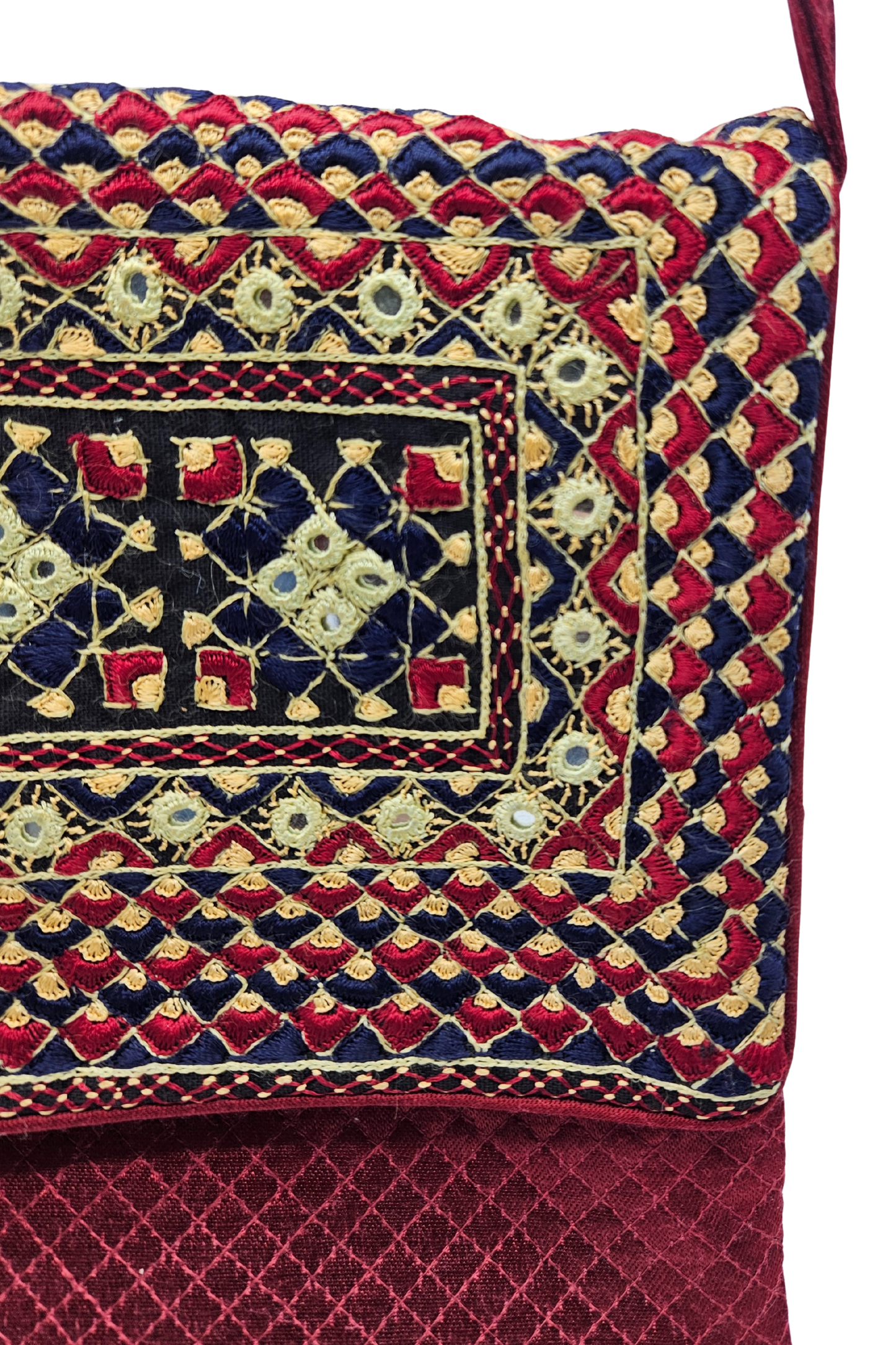 Bolso grande bordado Neran Chokar Kutch 7