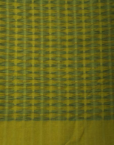 Colcha tejida en telar. Deepali Verde olivo