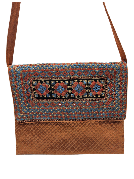 Bolso grande bordado Neran Chokar Kutch 4