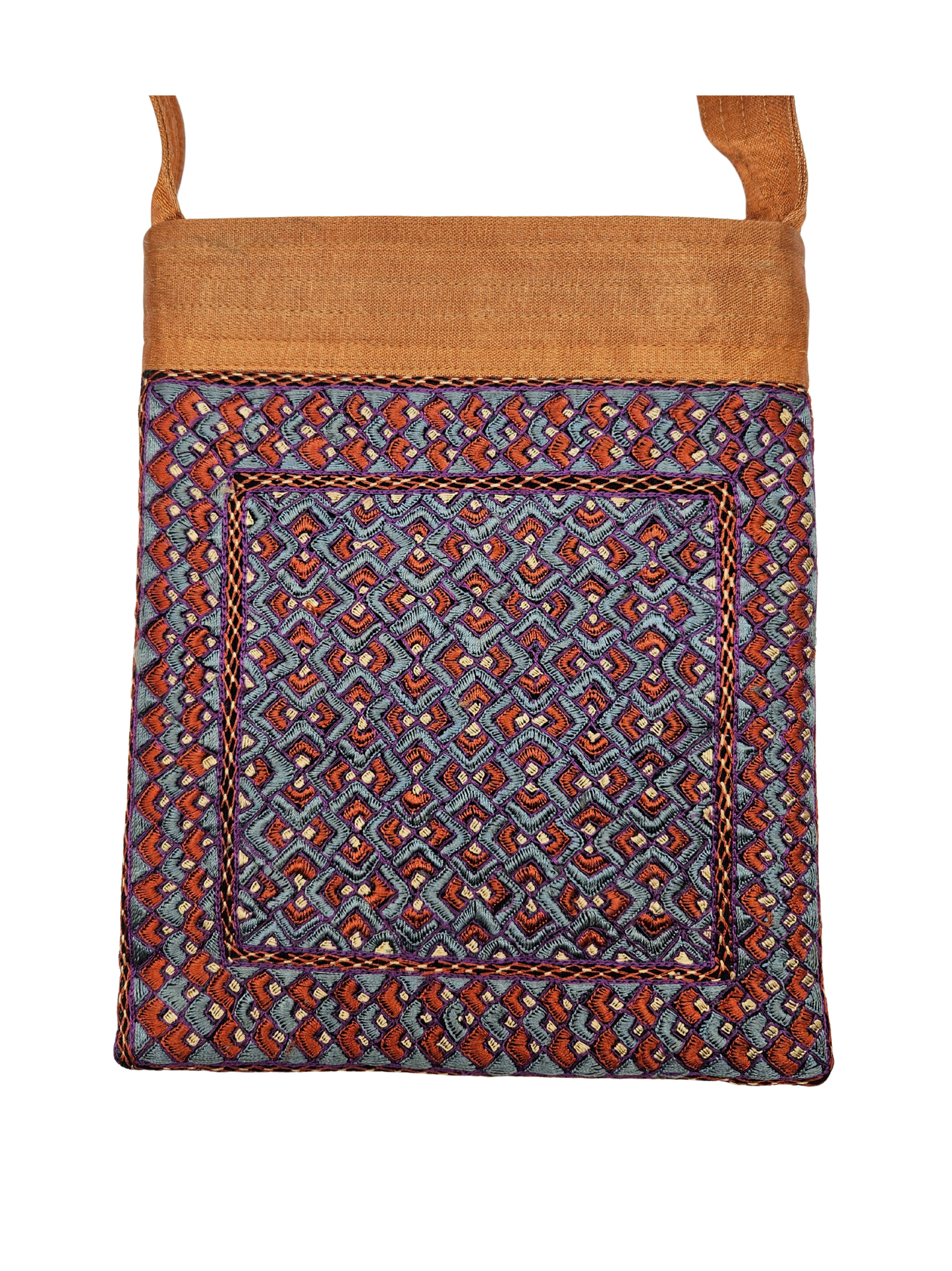 Bolso de mano bordado Neran Square Kutch 3