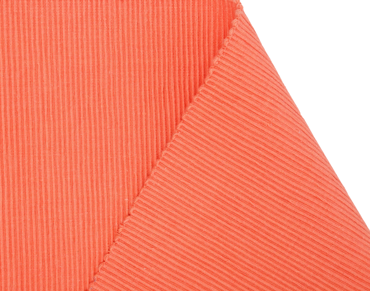 Mantel individual tejido en algodón. Prithi Coral (set 4)
