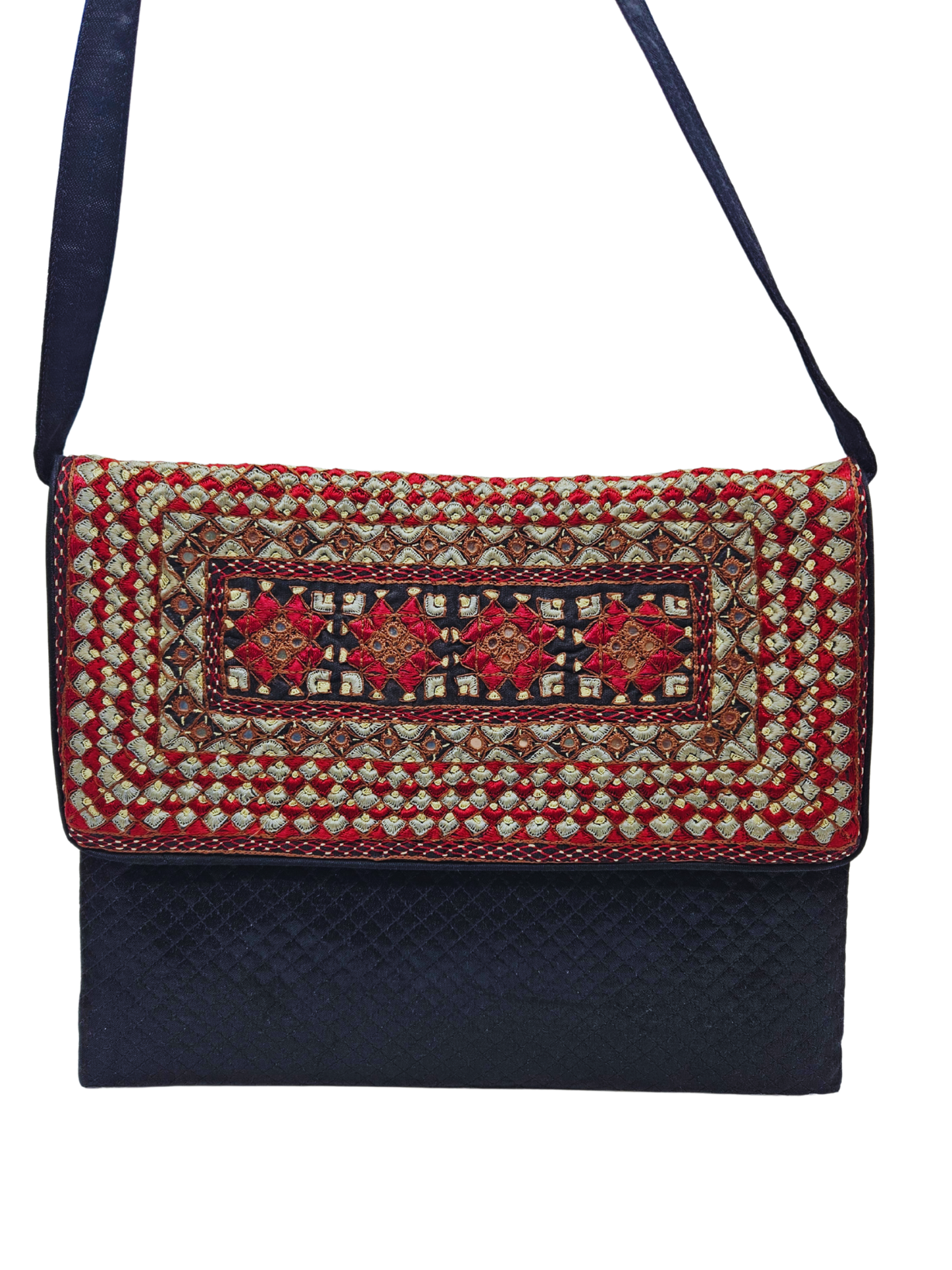 Bolso grande bordado Neran Chokar Kutch 1