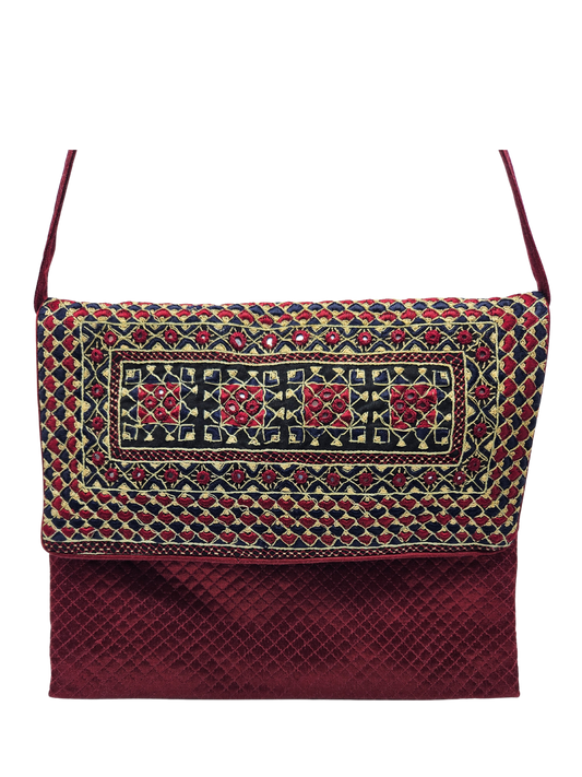 Bolso grande bordado Neran Chokar Kutch 3