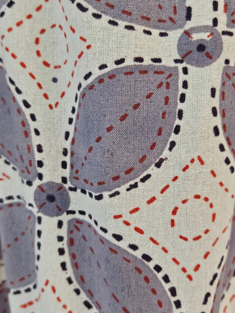 Funda para tapete de yoga. Estampado a mano