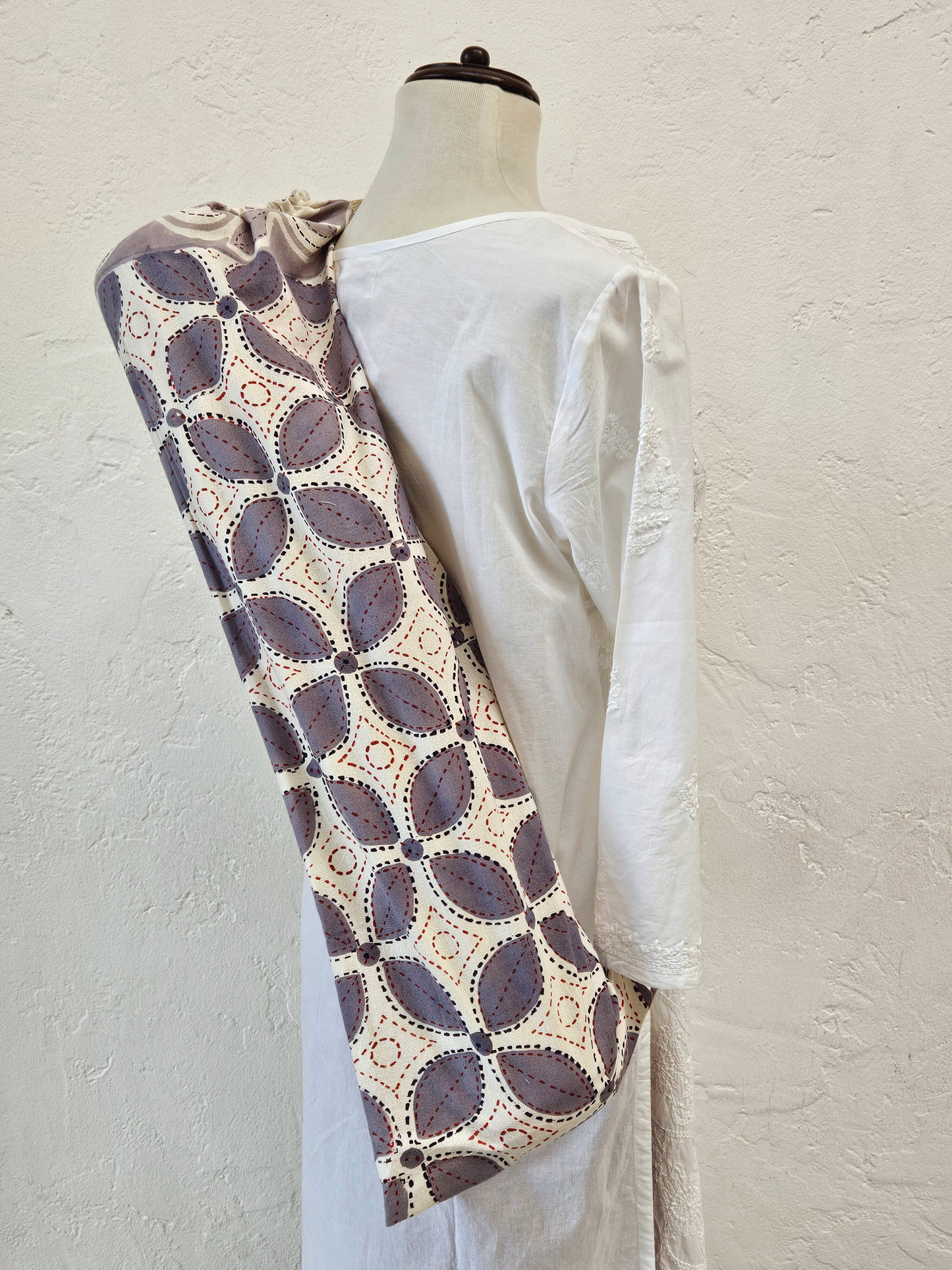 Funda para tapete de yoga. Estampado a mano