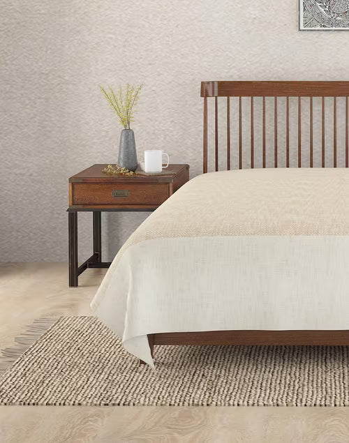 Colcha tejida en telar. Marzia BG