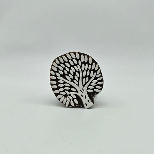 Sello bloque mediano Árbol 1