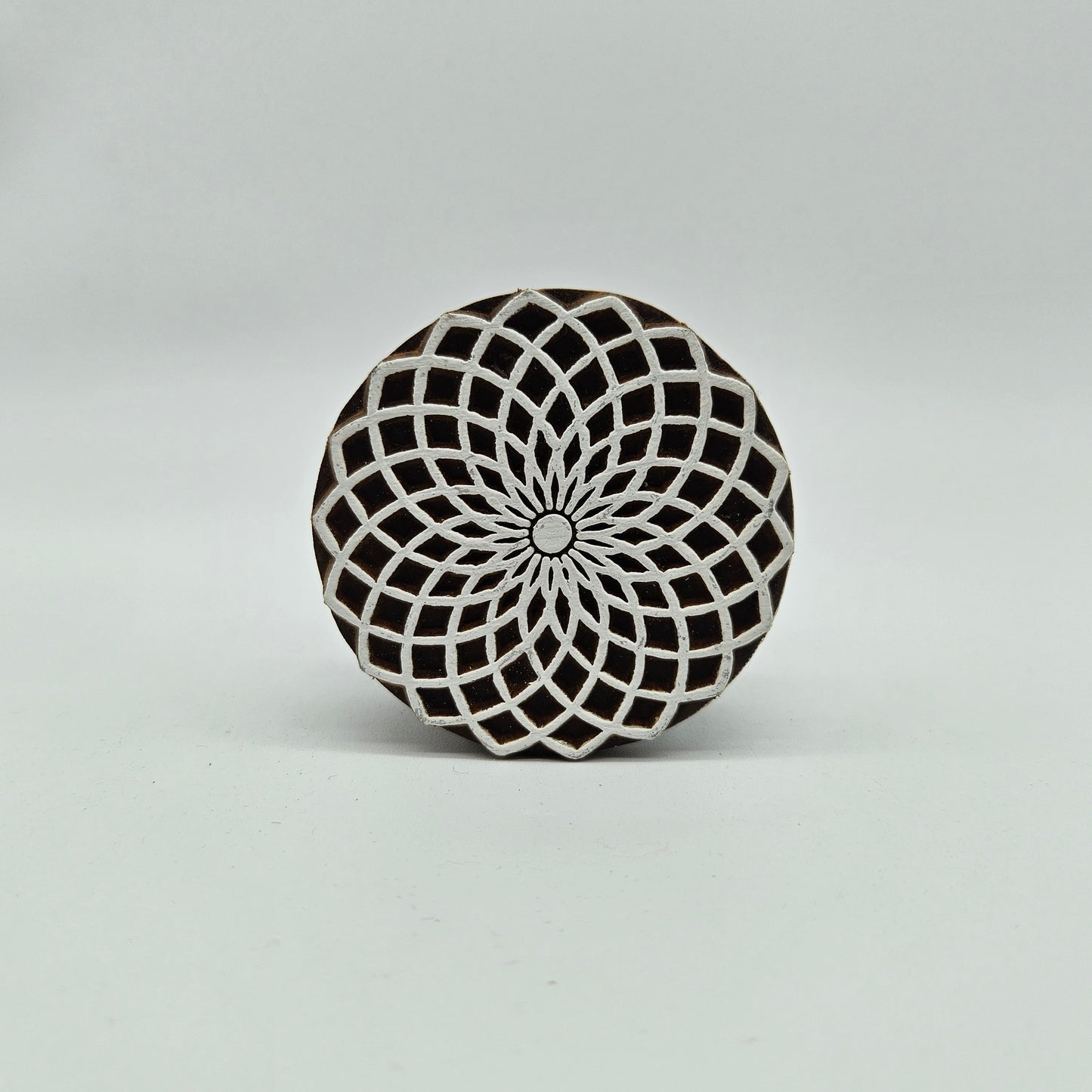 Sello bloque mediano flor de Torus