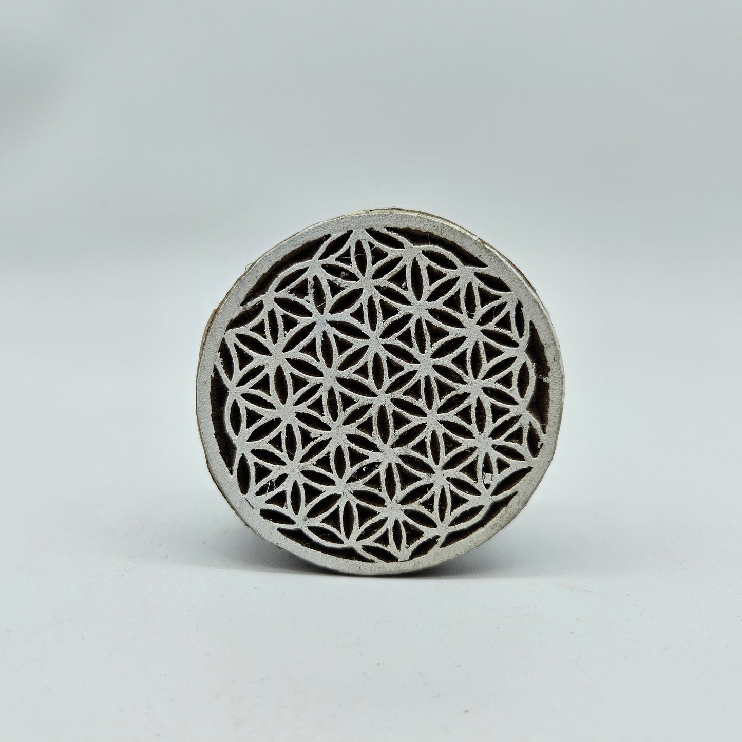 Sello bloque mediano flor de la vida