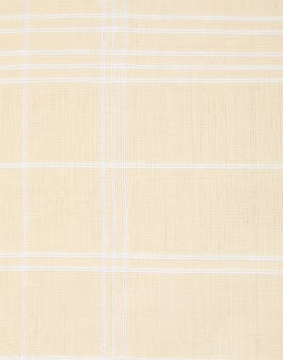 Mantel rectangular 100% algodón tejido en telar. Sherkote natural