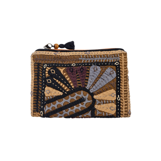 Monedero bordado hindú QATAB Kutch 9