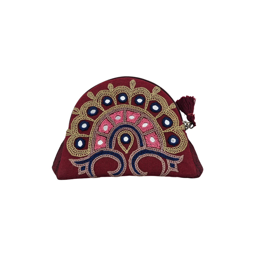 Monedero bordado hindú KACHBO Kutch 1