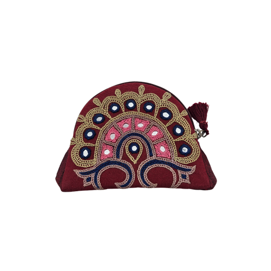 Monedero bordado hindú KACHBO Kutch 1