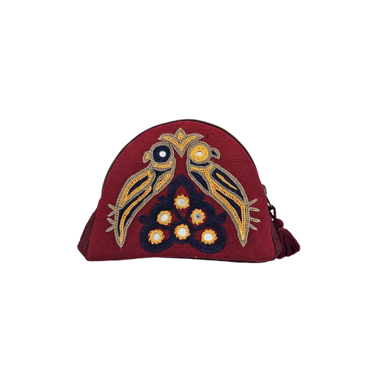 Monedero bordado hindú KACHBO Kutch 5