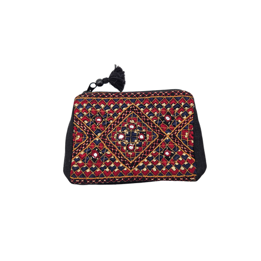 Monedero bordado hindú NERAN Kutch 1