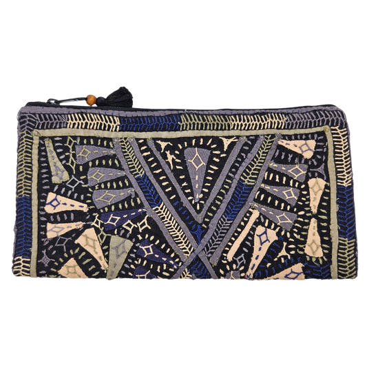 Bolso de mano bordado Clutch Kutch Qatab 1