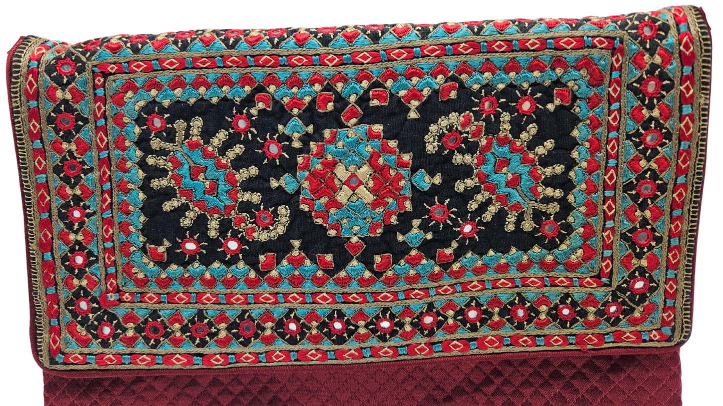 Bolso grande bordado Neran Vichhi Kutch 1
