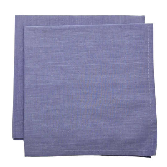 Servilleta lisa de muselina de algodón Mauve