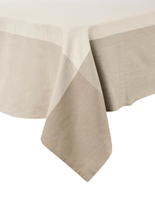 Mantel cuadrado 100% algodón tejido en telar. Adesh gris