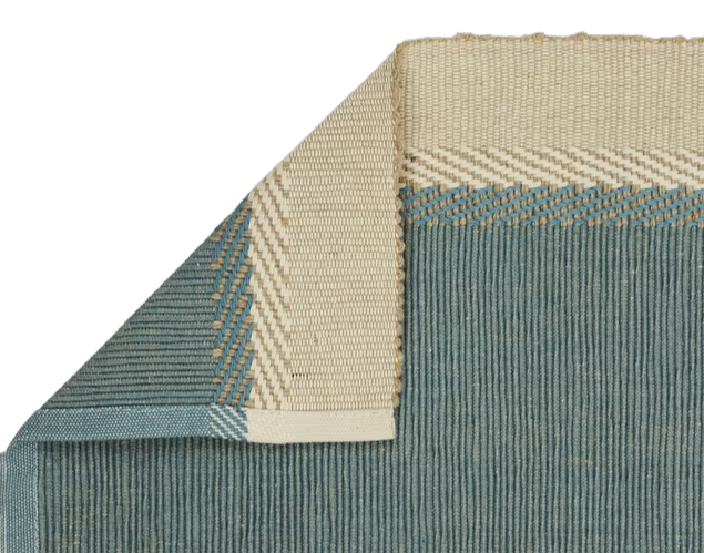 Mantel individual tejido en algodón. Zeeya azul (set 6)