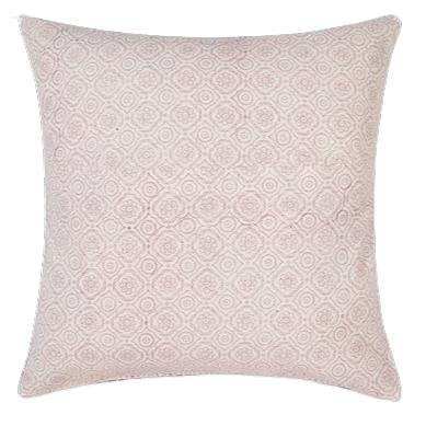 Funda de cojín de algodón estampada. Tahaan vino 40x40