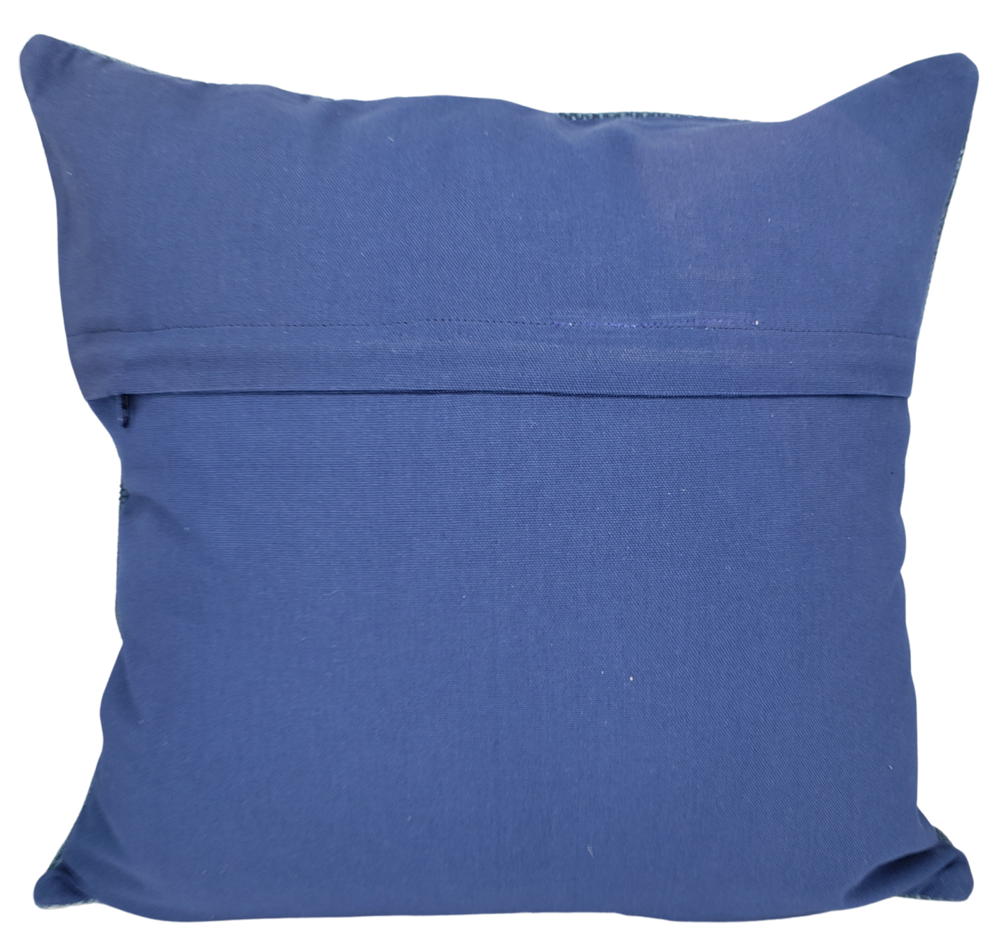 Funda de cojín de algodón estampada. Monochromatic Blue 1 45x45