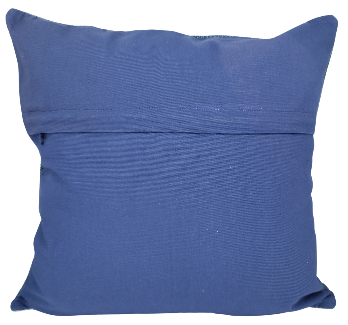 Funda de cojín de algodón estampada. Monochromatic Blue 3 45x45